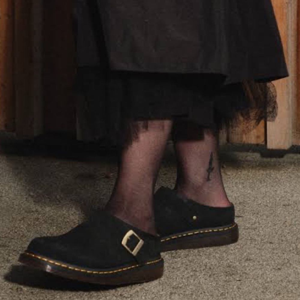 Dr. Martens Isham Suede Mules